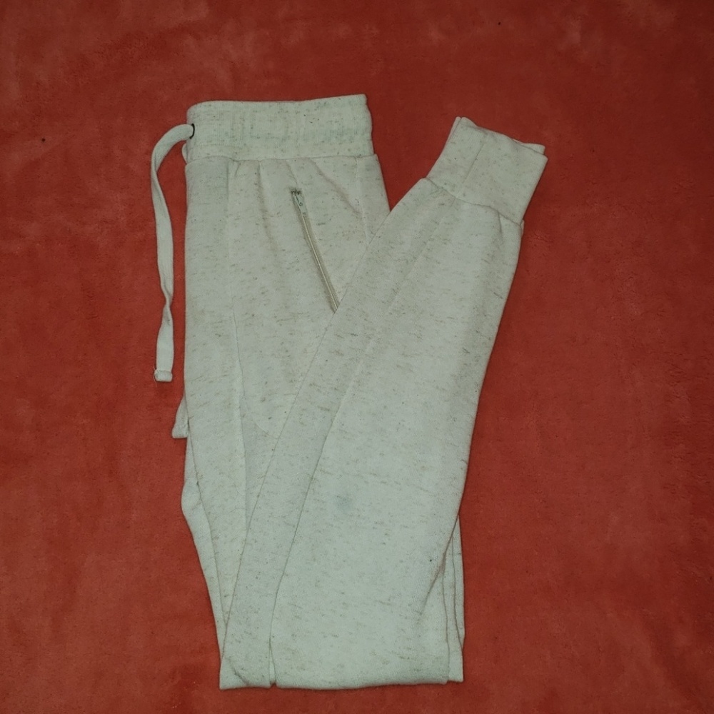 Cream joggers